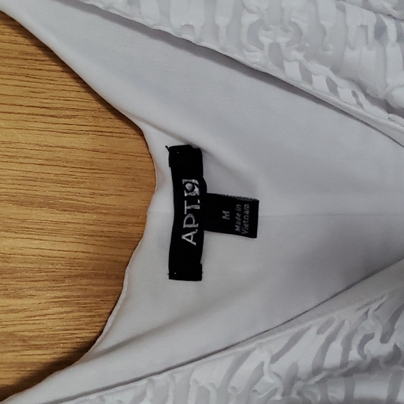 APT. 9 white tank dress size medium. - Picture 4 of 5